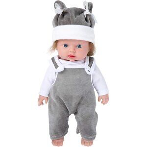 Reborn Baby Doll Silicone, Realistic Newborn, Full Body,  Soft Real Lifelike